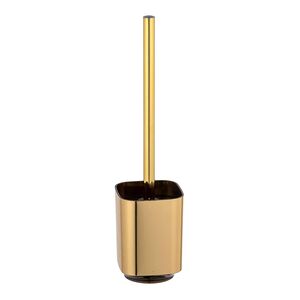 Wenko Auron Toilet Brush with Holder Gold